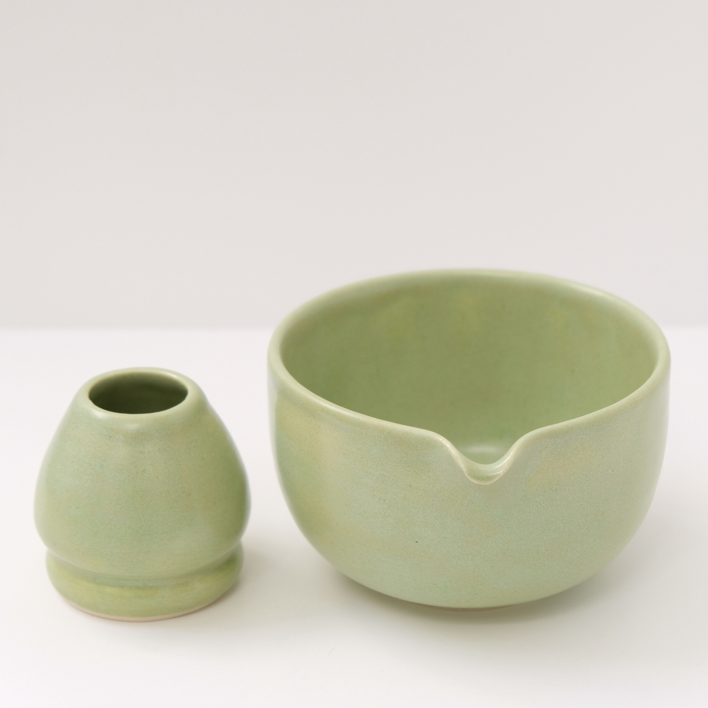 Satin Mint Matcha Set
