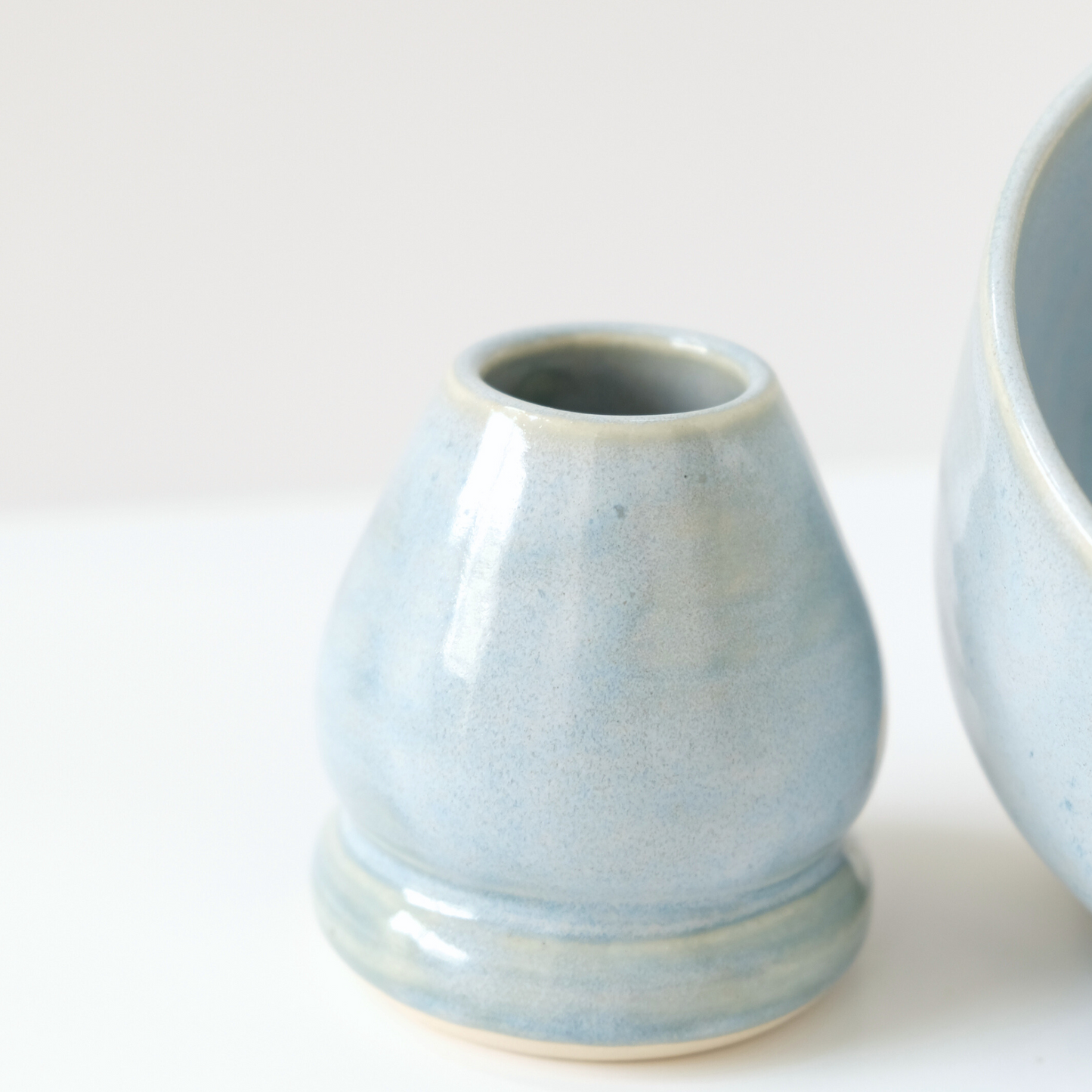 *SECONDS* Baby Blue Round Matcha Set