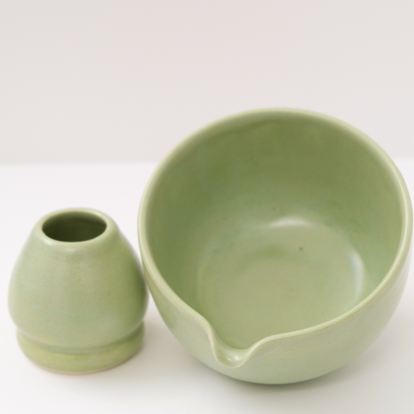 Satin Mint Matcha Set