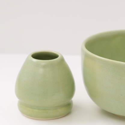 Satin Mint Matcha Set