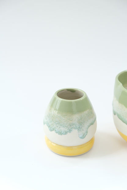 Mango Matcha Bowl & Whisk Holder Set